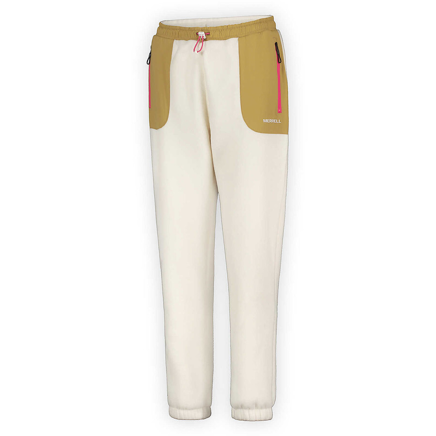women - jungle fleece jogger - pants chalkdesert