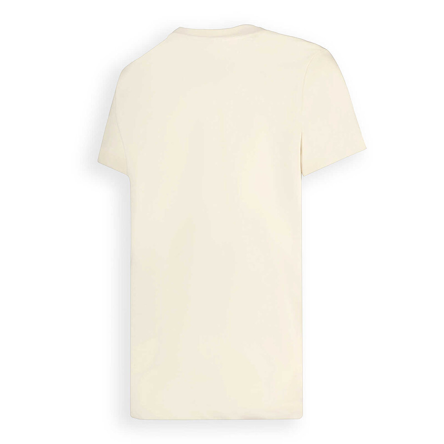women - relaxed pocket short sleeve tee - short sleeves chalk