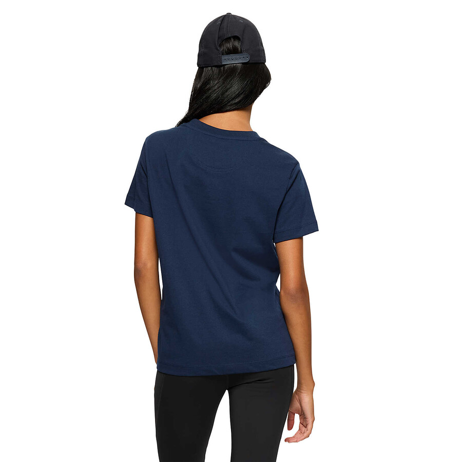 women - relaxed pocket short sleeve tee - short sleeves navy night