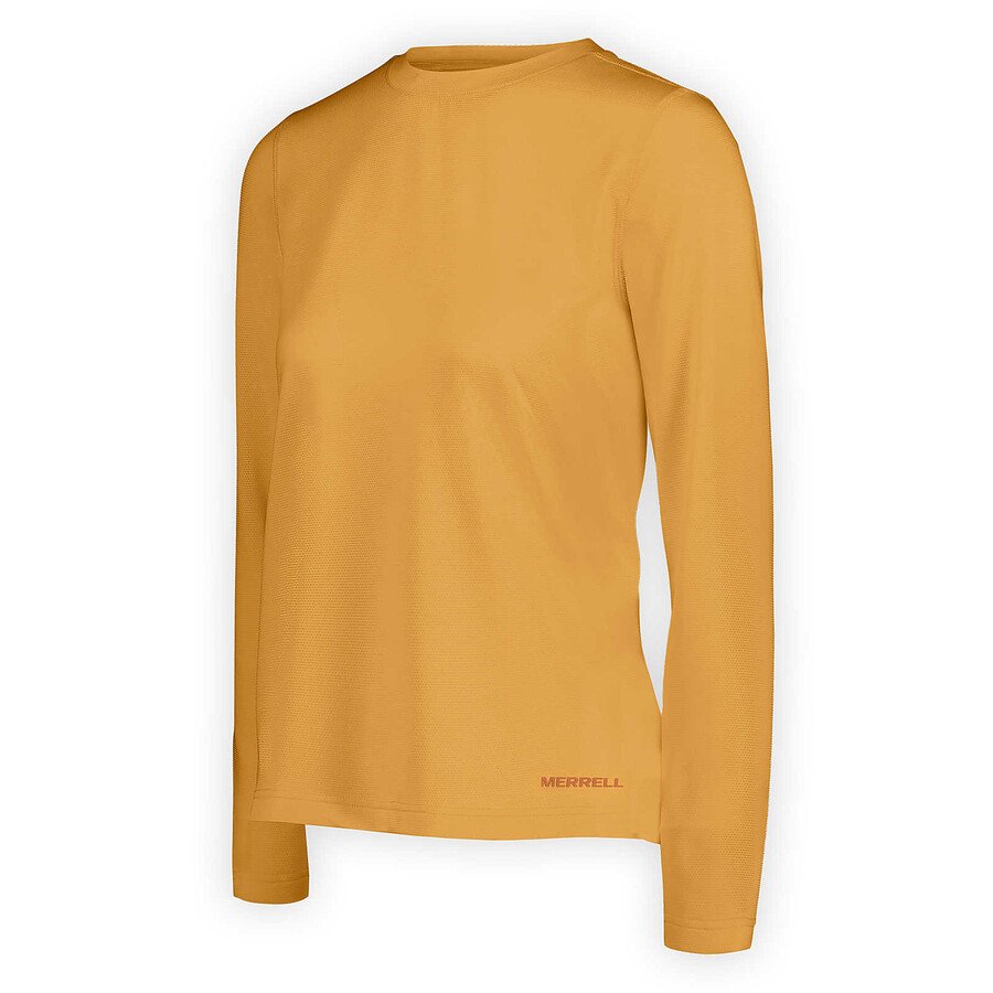 women - active long sleeve tee - long sleeves harvest