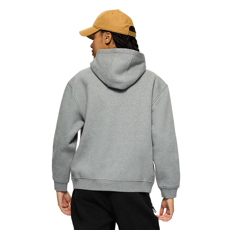 women - relaxed hoody - hoodies heather grey