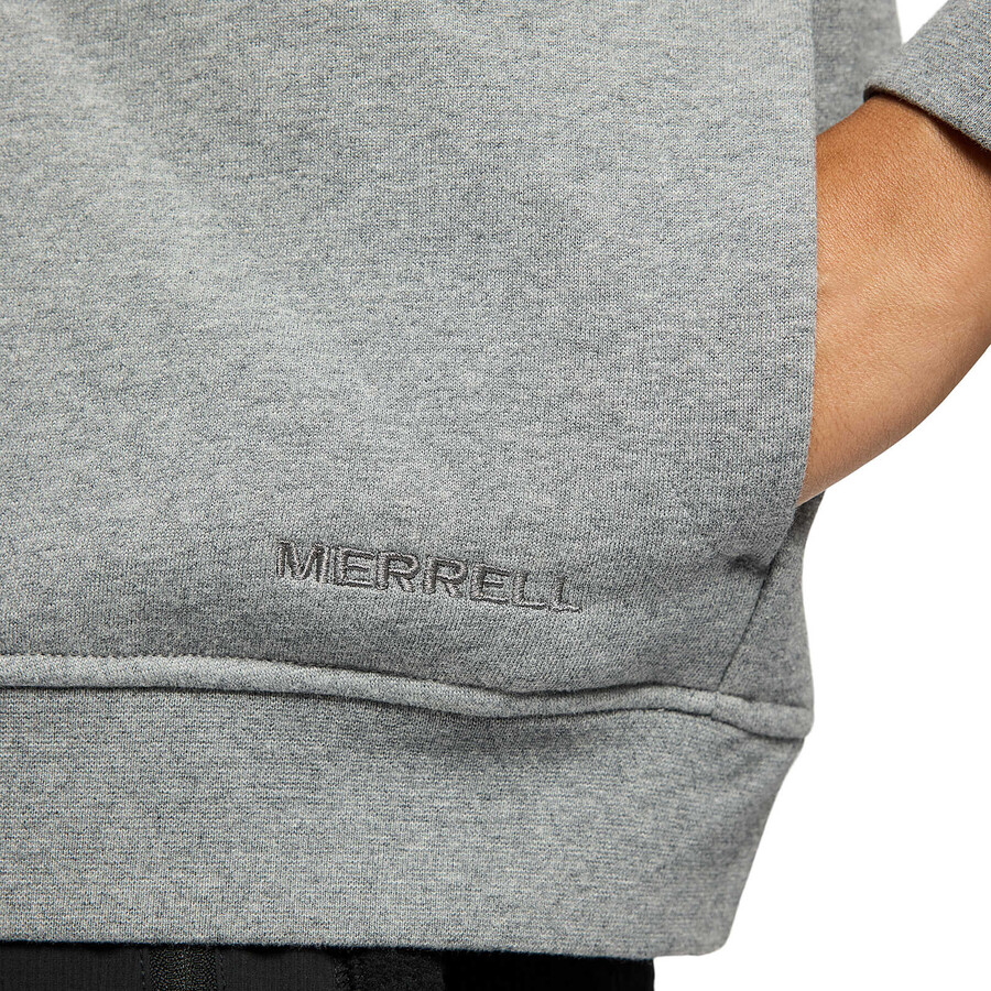 women - relaxed hoody - hoodies heather grey