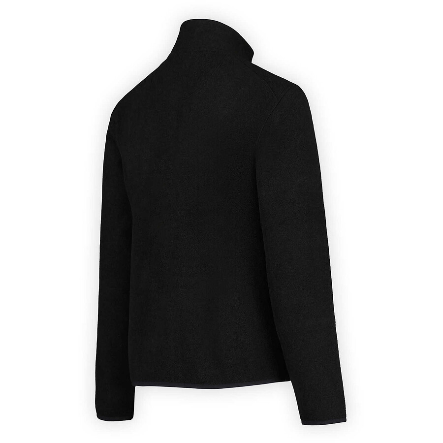 women - jungle fleece full zip - full zip non hoodie black