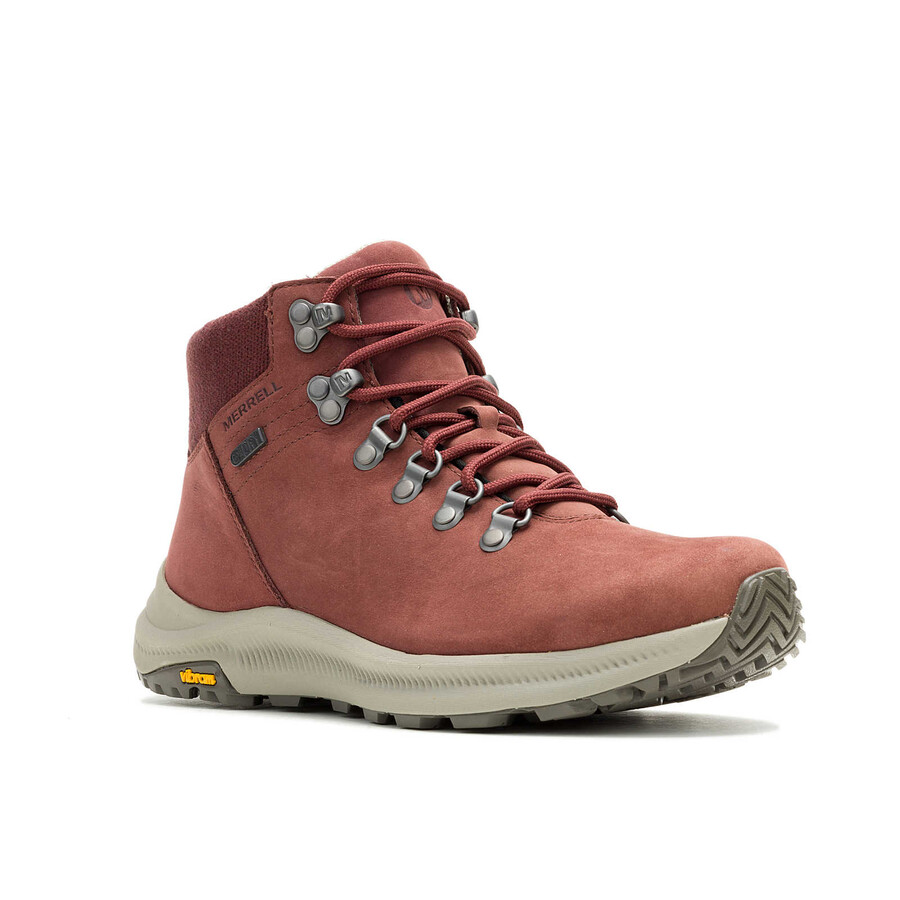 women ontario mid waterproof hiking boots raisin