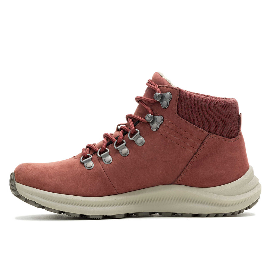 women ontario mid waterproof hiking boots raisin